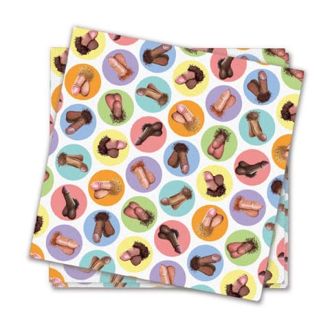 ⁨Little Genie Party Napkins 2-warstwowe serwetki 8 szt. dekoracyjne⁩ w sklepie Wasserman.eu
