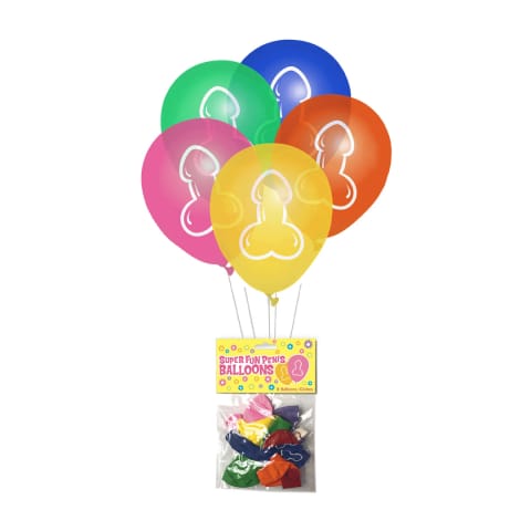 ⁨Little Genie Balony Lateksowe Wielokolorowe 8 szt. Dekoracyjne⁩ w sklepie Wasserman.eu