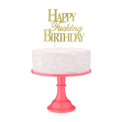 ⁨Little Genie Happy F'ing Birthday dekoracja na tort urodzinowy⁩ w sklepie Wasserman.eu
