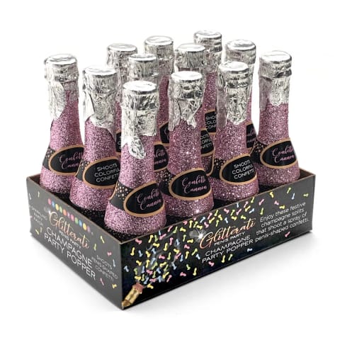 ⁨Little Genie Glitterati - Zestaw 12 konfetti szampańskich, kolorowe⁩ w sklepie Wasserman.eu
