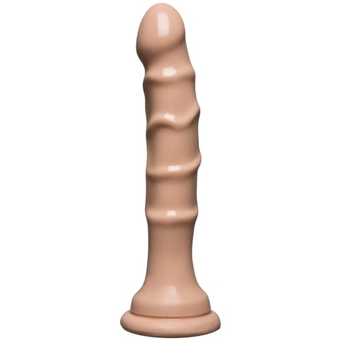⁨Doc Johnson Classic Dong prążkowany 13 cm z przyssawką, cielisty⁩ w sklepie Wasserman.eu
