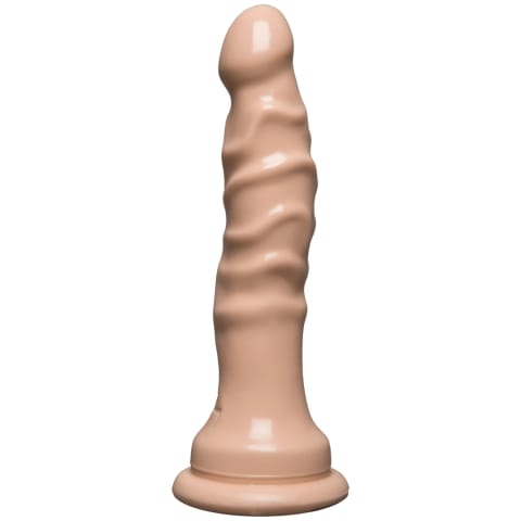 ⁨Doc Johnson Model Classic prążkowany 11 cm anatomiczny z przyssawką⁩ w sklepie Wasserman.eu