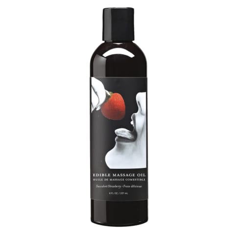 ⁨Earthly Body Olejek do masażu truskawkowy 237ml pielęgnacja skory⁩ w sklepie Wasserman.eu