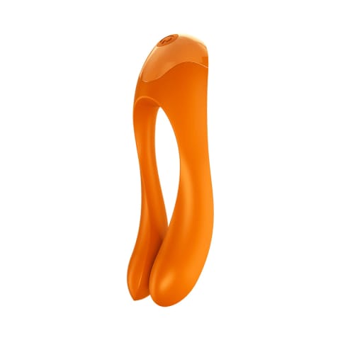 ⁨Satisfyer Candy Cane - Mini wibrator na palec czarny, kompaktowy⁩ w sklepie Wasserman.eu