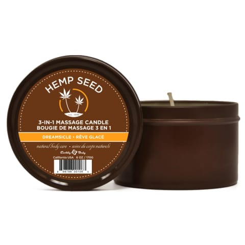 ⁨Earthly Body Świeca do masażu Dreamsicle 170g naturalne olejki⁩ w sklepie Wasserman.eu
