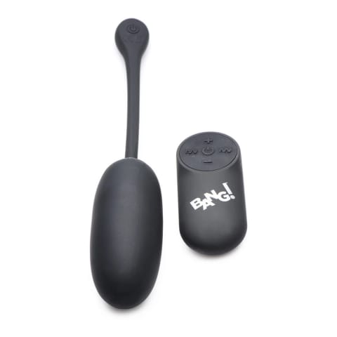 XR Brands BANG Toy jajko silikonowe z pilotem 28 trybow czarne w sklepie Wasserman.eu