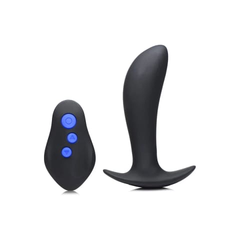 ⁨XR Brands Pro-Shocker Plug silikonowy, z wibracjami i funkcją E-Stim⁩ w sklepie Wasserman.eu