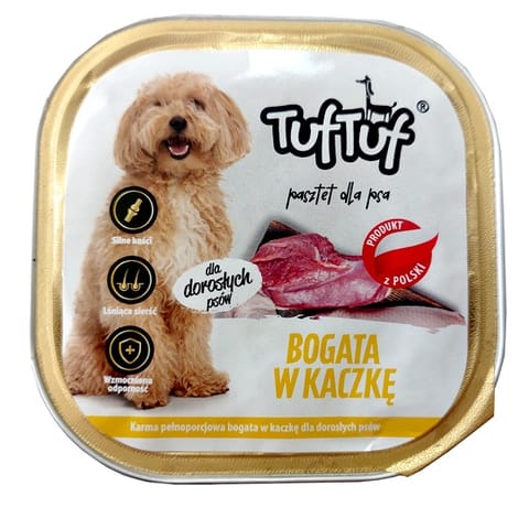 ⁨Bult Pasztet z kaczki alupak tacka 300g⁩ w sklepie Wasserman.eu