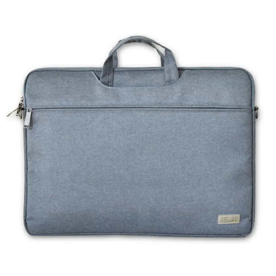 ⁨Beline laptop bag 16" grey/gray⁩ at Wasserman.eu