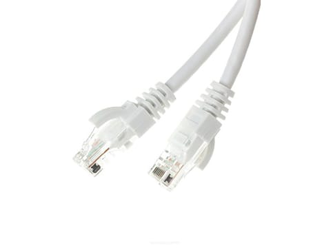 ⁨KABEL UTP 8C 2.0M BIAŁY PATCHCORD⁩ w sklepie Wasserman.eu
