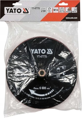 ⁨TARCZA Z RZEPEM 230MM M14 + AKCESORIA⁩ w sklepie Wasserman.eu