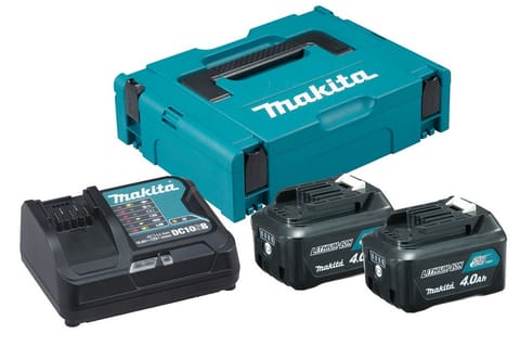 ⁨ZESTAW ZASILAJĄCY CXT 12V MAKPAC 2*4.0AH BL1041B+DC10SB⁩ w sklepie Wasserman.eu