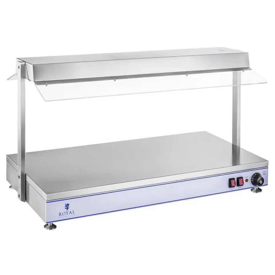 ⁨Electric Plate Compact Heating Tray 4 Halogen Lamps 2000W 230V⁩ at Wasserman.eu