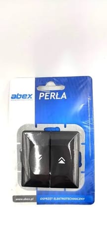 ⁨PERŁA WYŁĄCZNIK INSTALACYJNY ZWIERNY  P/T 10A 250V CZARNY MA⁩ w sklepie Wasserman.eu