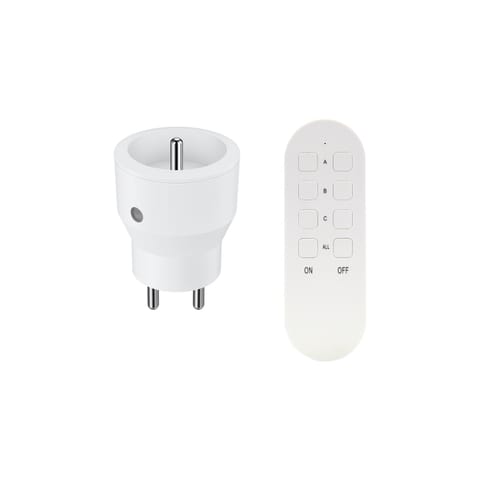 ZESTAW BEZPRZEWODOWYCH GNIAZD MINI, STEROWANYCH PILOTEM 1+1 w sklepie Wasserman.eu