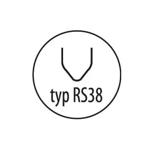 ⁨ZSZYWKI 0.8MM RS38 DO PLASTIKU 100 SZT.⁩ w sklepie Wasserman.eu