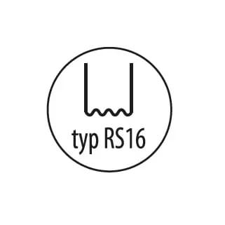 ⁨ZSZYWKI 0.6MM RS16 DO PLASTIKU 100 SZT.⁩ w sklepie Wasserman.eu