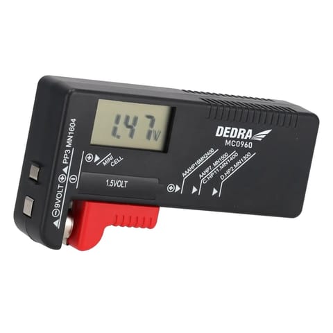 TESTER BATERII 1.5V I 9V w sklepie Wasserman.eu