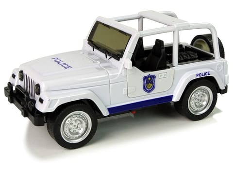 ⁨Samochód Terenowy Auto Policyjne Białe⁩ w sklepie Wasserman.eu
