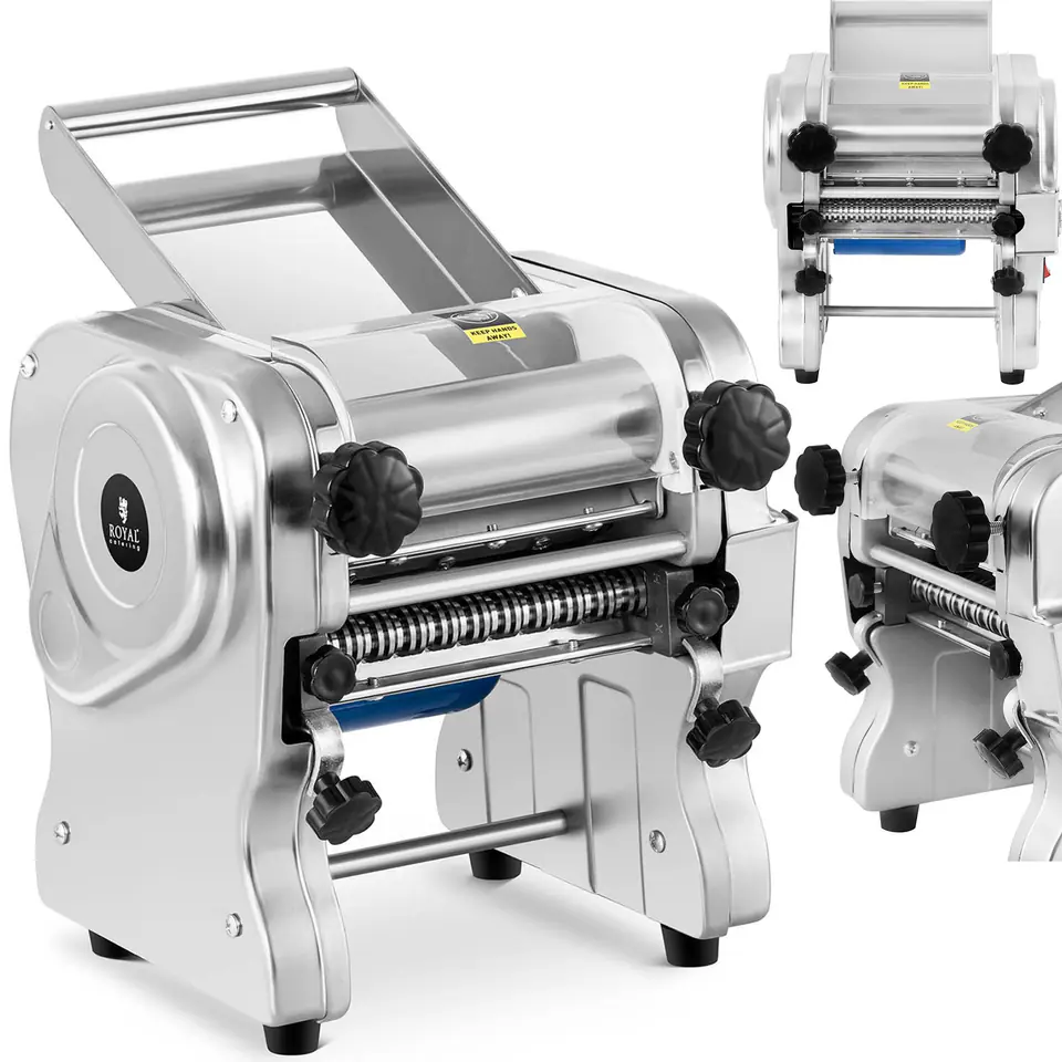 ⁨Stainless steel electric pasta slicer machine 230 V 550 W 180 mm⁩ at Wasserman.eu