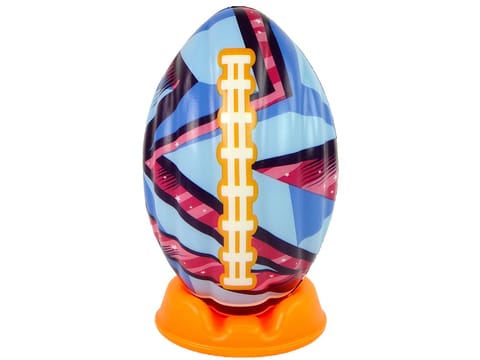 ⁨Colourful rugby soft ball⁩ at Wasserman.eu