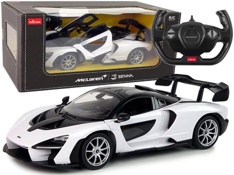 ⁨Auto R/C McLaren Senna Rastar 1:14 Biały Na Pilota⁩ w sklepie Wasserman.eu