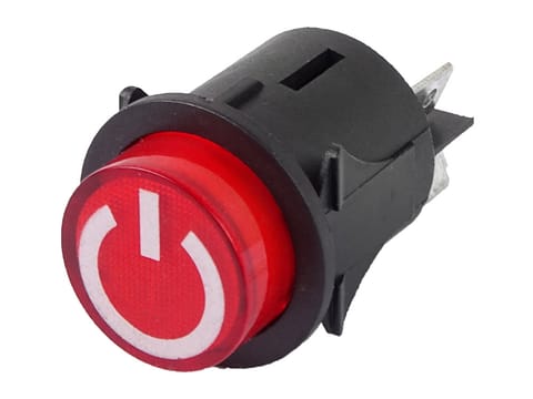 ⁨Przycisk Włącznik on/off Do Auta na Akumulator 4 pin⁩ w sklepie Wasserman.eu