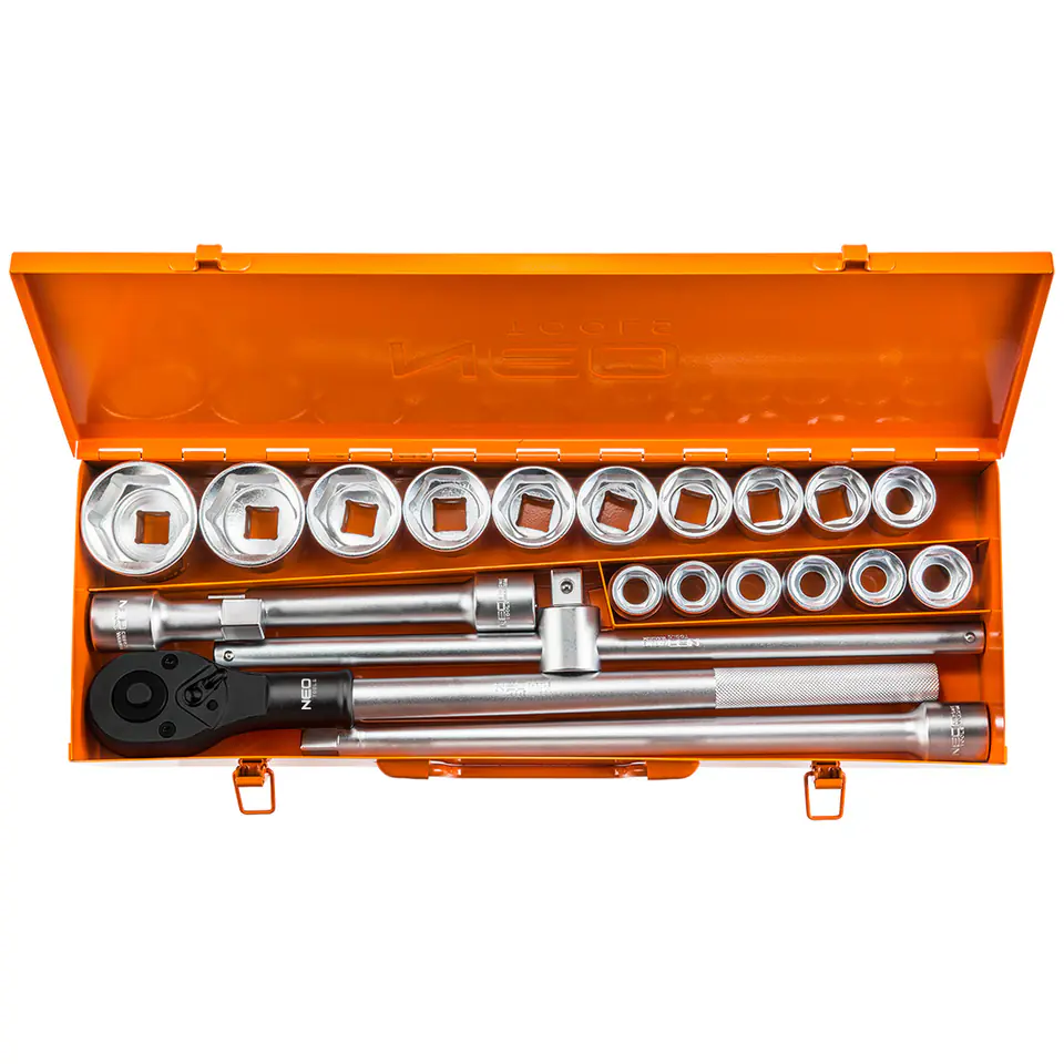 Klucze nasadowe 3/4", zestaw 21 szt. w sklepie Wasserman.eu