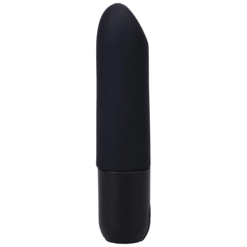 ⁨Doc Johnson Mini Bullet 10-funkcyjny silikonowy wibrator USB czarny⁩ w sklepie Wasserman.eu