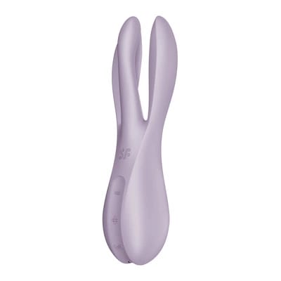 Satisfyer Threesome 2 - wielofunkcyjny model z trzema ramionami, silikon, fioletowy w sklepie Wasserman.eu