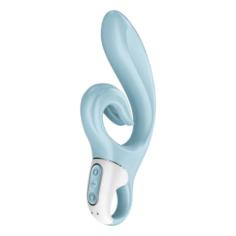Satisfyer Love Me - model podwojny z elastycznym uchwytem, silikonowy w sklepie Wasserman.eu