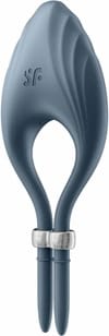 ⁨Satisfyer Duelist - Regulowany pierścień silikonowy z wibracją, czarny⁩ w sklepie Wasserman.eu