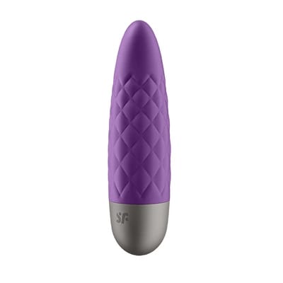 ⁨Satisfyer Ultra Power Bullet 5 czarny - kompaktowy model z teksturą⁩ w sklepie Wasserman.eu