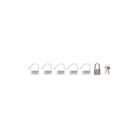 ⁨ManCage Zapasowy zestaw zamkow do modelu klatki, 5 sztuk + metalowy zamek⁩ w sklepie Wasserman.eu