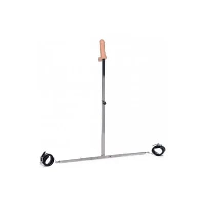 ⁨XR Brands Spreader Bar z kajdankami na kostki i odłączanym modułem anatomicznym⁩ w sklepie Wasserman.eu