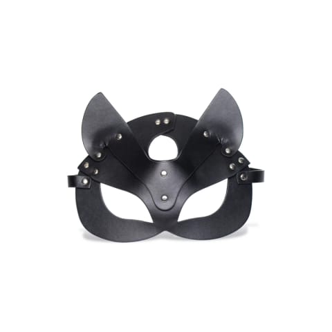 ⁨XR Brands Naughty Kitty maska kotka z regulowanym paskiem czarna⁩ w sklepie Wasserman.eu