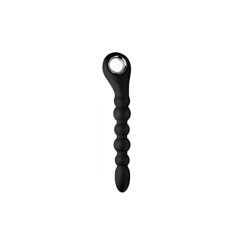 ⁨XR Brands wibrujące kulki silikonowe 10 trybow czarne⁩ w sklepie Wasserman.eu