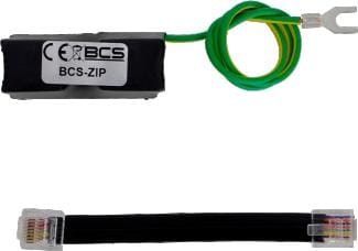 ⁨Zabezpieczenie przeciwprzepięciowe Ethernet  BCS POWER BCS-ZIP⁩ w sklepie Wasserman.eu