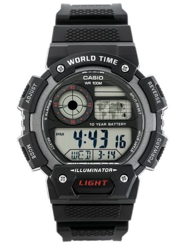 ⁨ZEGAREK MĘSKI CASIO AE-1400WH-1AVDF (zd111a) + BOX⁩ w sklepie Wasserman.eu