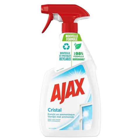 ⁨Ajax Cristal Płyn Do Szyb 750 ml⁩ w sklepie Wasserman.eu