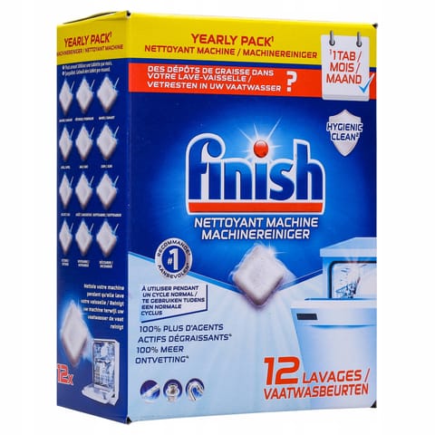 ⁨Finish Tabletki do Czyszczenia Zmywarki 12 szt.⁩ w sklepie Wasserman.eu