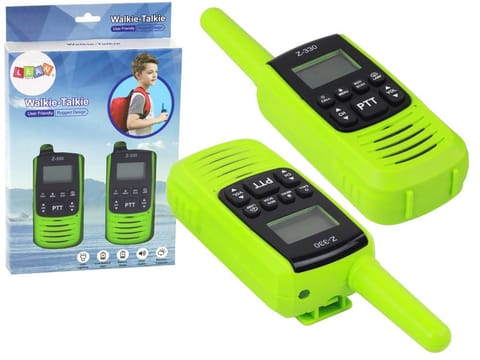 ⁨Kr?tkofal?wki walkie-talkie zielone zasi?g 3km⁩ w sklepie Wasserman.eu