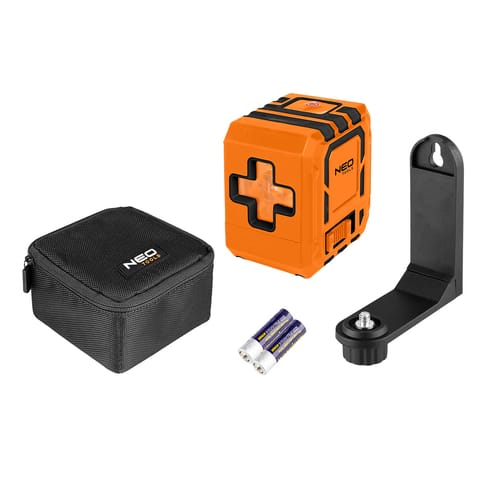 ⁨Laser krzyżowy 25 m, z etui i uchwytem magnetycznym, zielony⁩ w sklepie Wasserman.eu