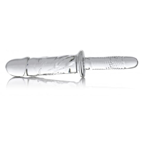 ⁨XR Brands Thruster pręt szklany teksturowany uniwersalny 18 cm⁩ w sklepie Wasserman.eu