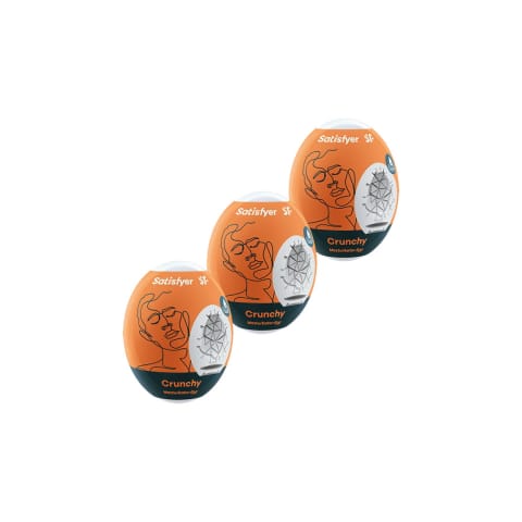 ⁨Satisfyer Masturbator Eggs Set for Crunchy Masturbation⁩ at Wasserman.eu