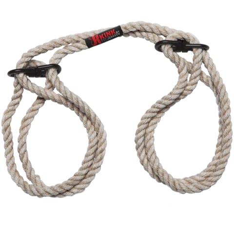 ⁨Doc Johnson Bind Tie lina konopna 6mm - mankiety do nadgarstkow i kostek⁩ w sklepie Wasserman.eu