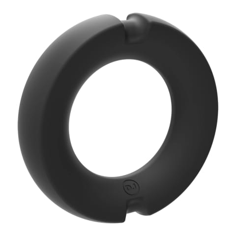 ⁨Doc Johnson Pierścień stalowo-silikonowy 3,5 cm - wytrzymały system⁩ w sklepie Wasserman.eu