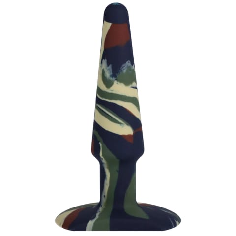 ⁨Doc Johnson A-Play Groovy korek anatomiczny silikonowy 12 cm kolorowy⁩ w sklepie Wasserman.eu