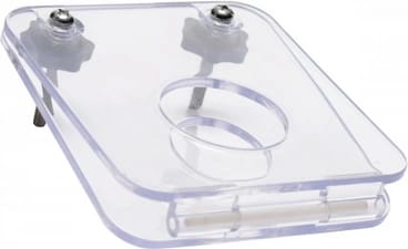 ⁨XR Brands Master Series - Akrylowa prasa intymna regulowana, transparentna⁩ w sklepie Wasserman.eu