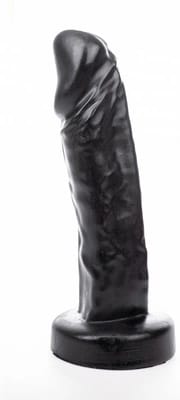 ⁨Hung System Beefcake 27 cm - model anatomiczny z systemem mocowania, czarny⁩ w sklepie Wasserman.eu